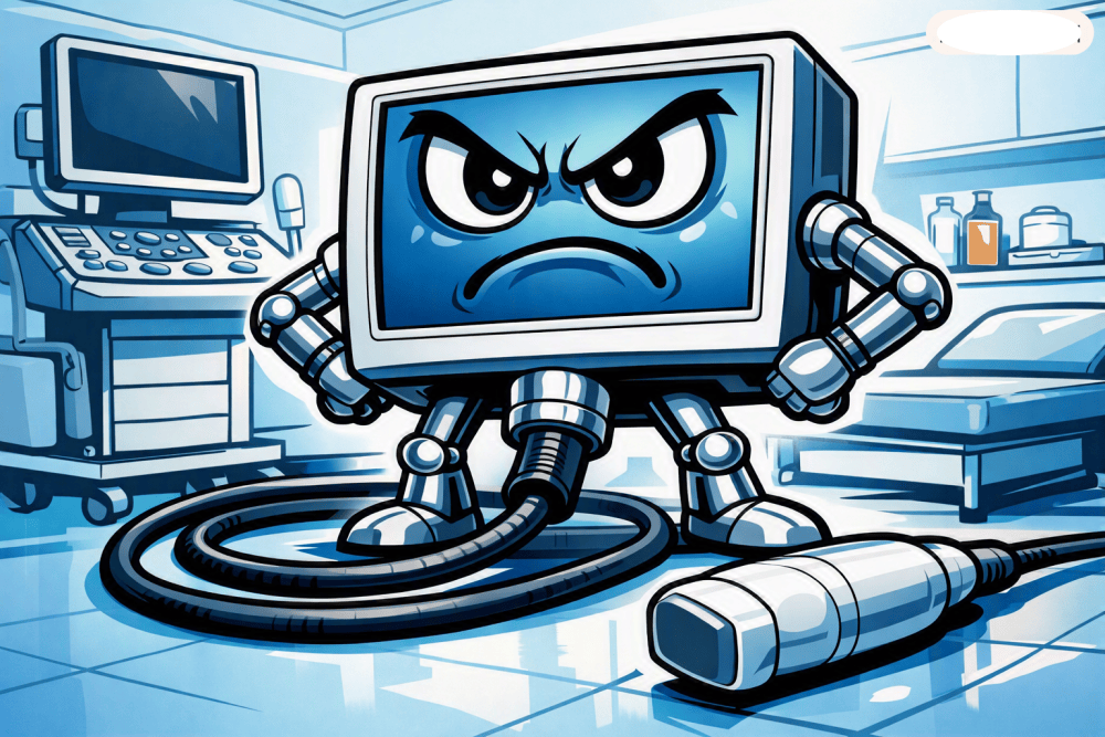 caricatura robot incalzit parametru cap fibroscan ficat gras steatoza