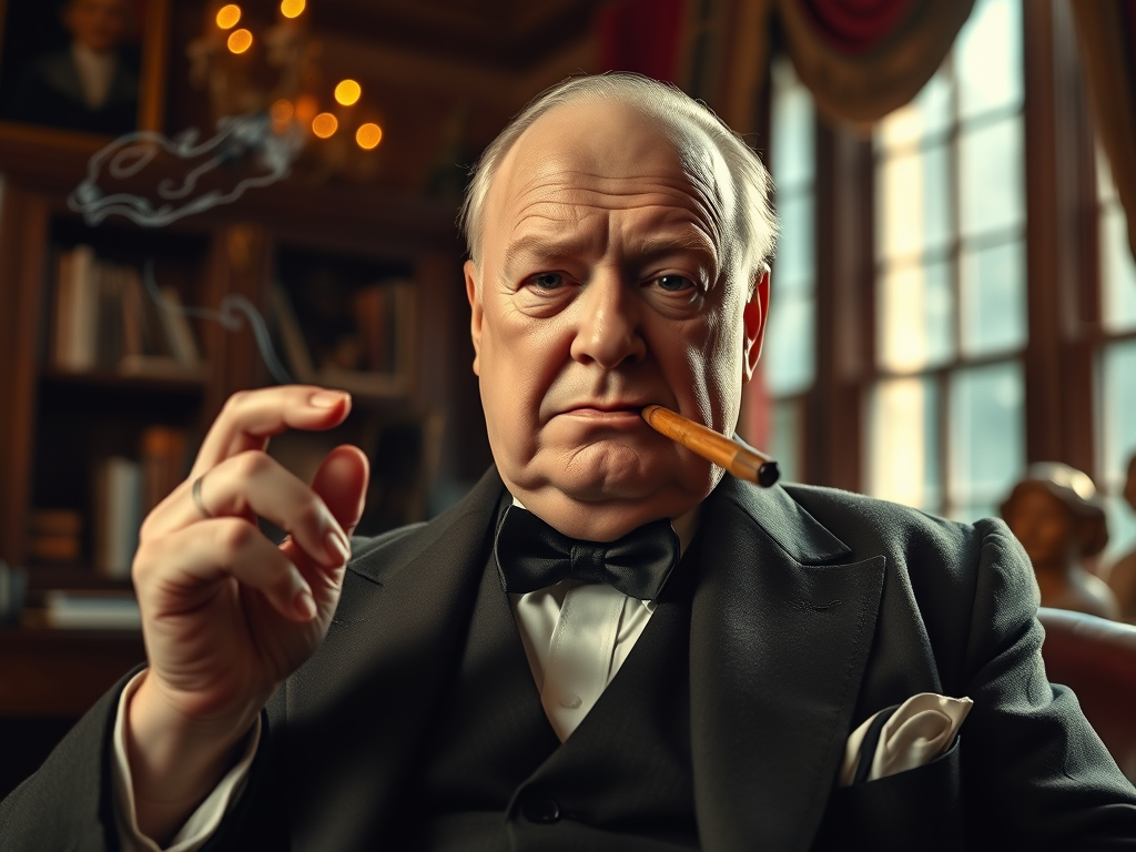 WINSTON CHURCHILL – BULLDOGUL ENGLEZ