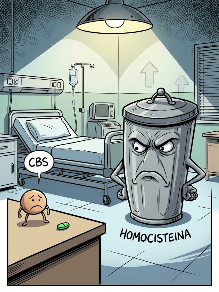 HOMOCISTINURIA CA BOALĂ PRIN DEFICIT DE CBS