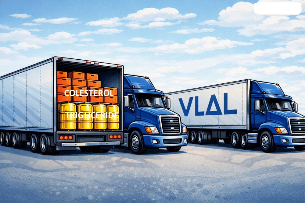 camioane transport vldl incarcate cu butoaie colesterol și trigliceride
