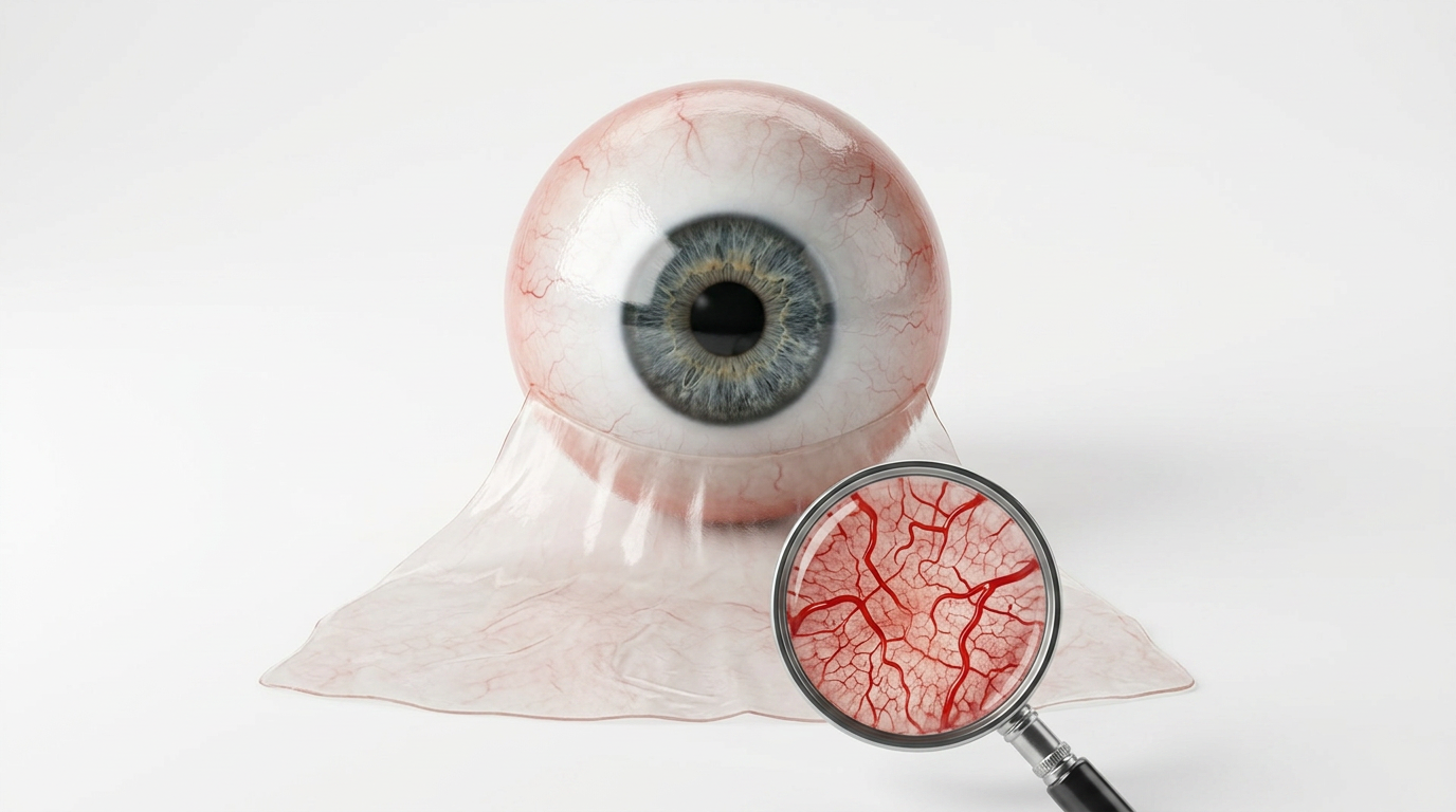 anatomia ochiului foita conjunctivala vase de sange